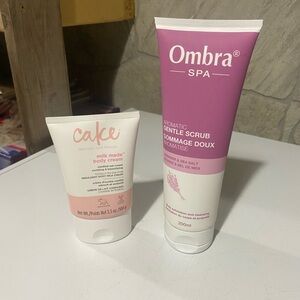 Cake Pink and White Skincare Moisturizer